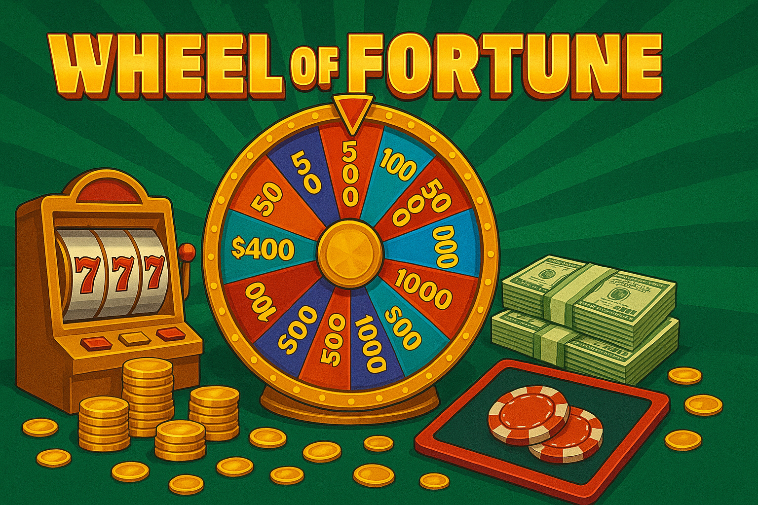 Wheel of Fortune NK888 – Trò Chơi Quay Số May Mắn